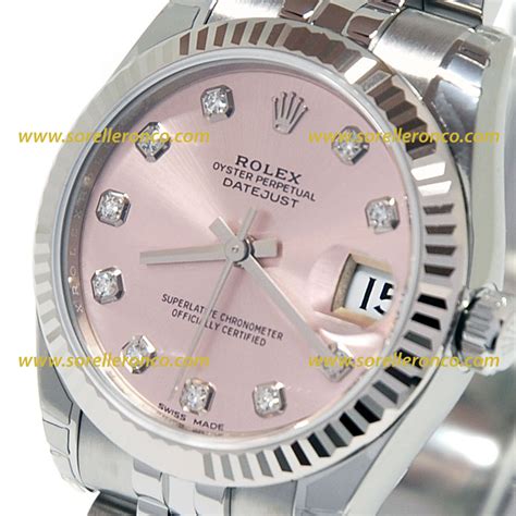 rolex rosa silber|Rolex datejust 31 18 ct.